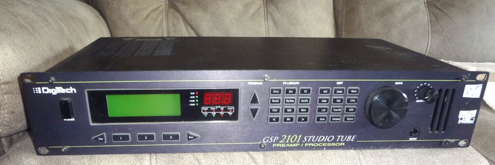 Digitech GSP-2101 Studio Tube Preamp/Multi Effects Guitar Processor w/PPC-210