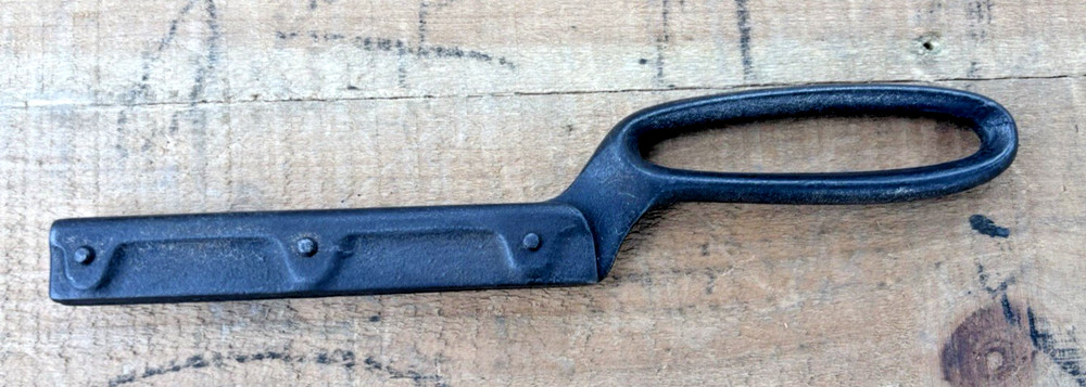Rare Tight Space Cast Iron Hack Saw Handle
