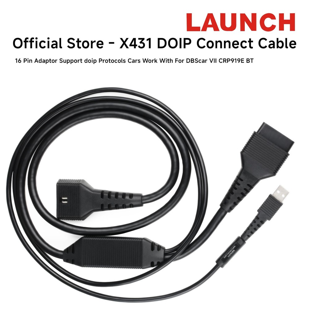 LAUNCH DOIP Adapter Cable work for Scanner with CAR VII Bluetooth Connectors