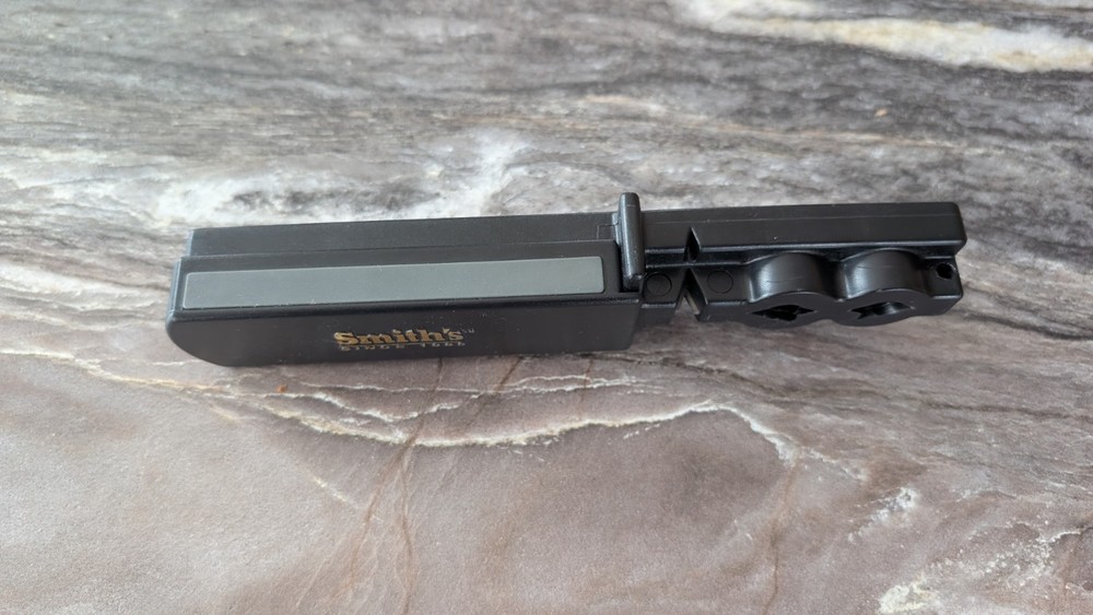 Smith's CCD4 3 in 1 Sharpening System Plain Edge Serrated Knives Hooks Smiths