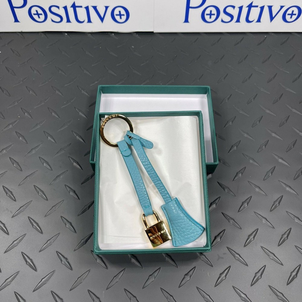 Buscemi Unisex Keyholder Lock Oxygen Leather One Size New