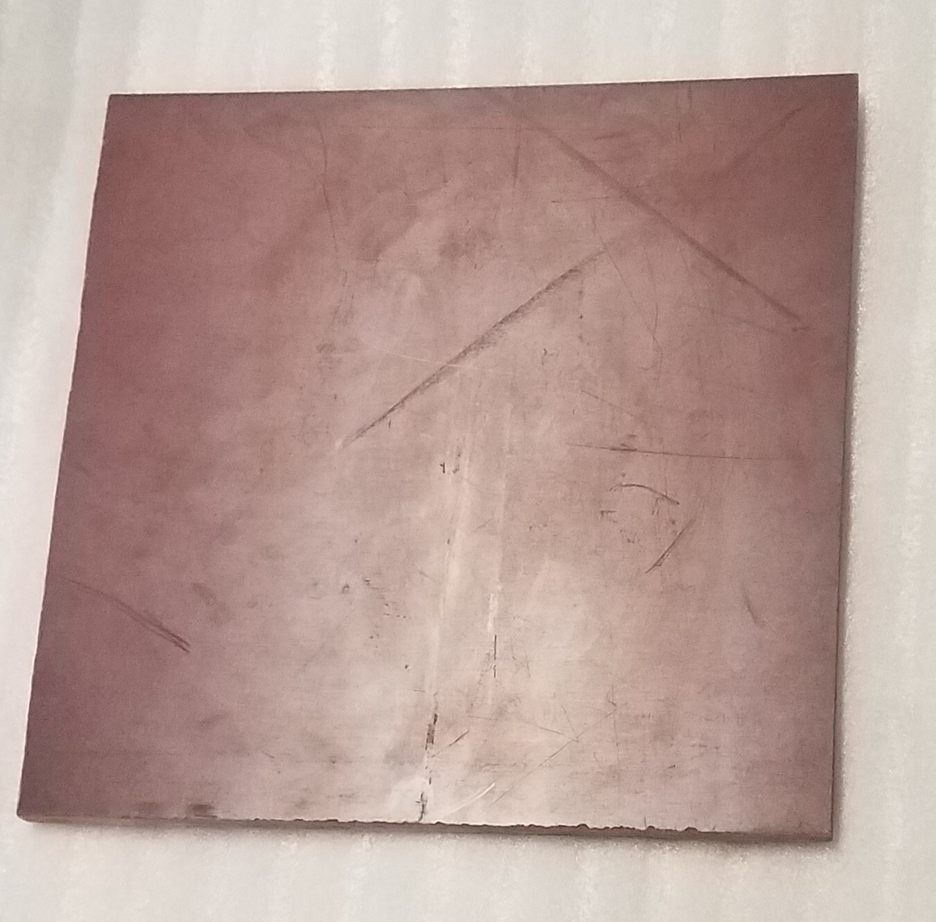 Westinghouse Micarta Black Line Phenolic, PBG, Apprx. 11.75" X 11.75" X 3/8 ",