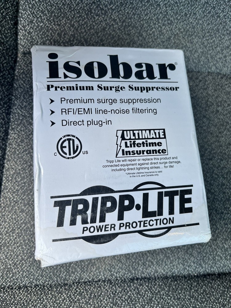 tripp lite surge protector isobar