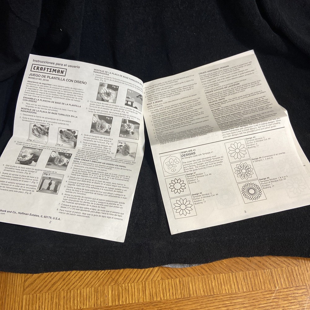 Craftsman Design Template Kit 25193