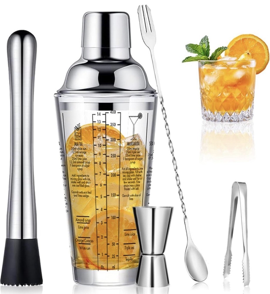 Stainless Steel Cocktail Shaker Set
