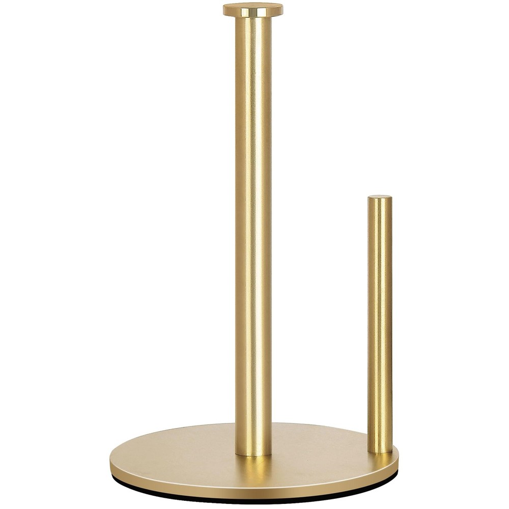 OBODING Gold Countertop Paper Towel Holder,