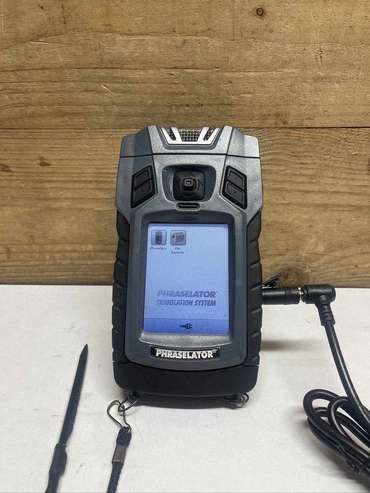 Voxtec Phraselator P2mX-2 Portable Voice Computer Languages Translator