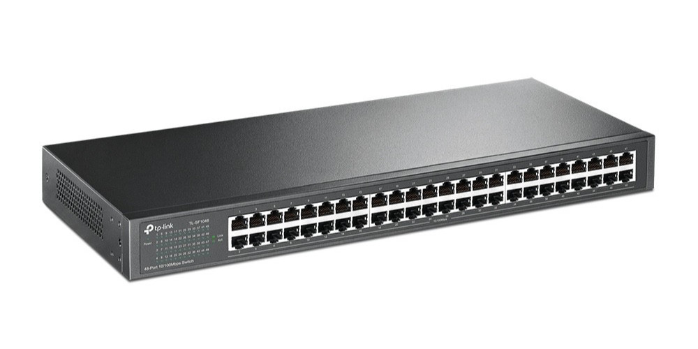 TP-LINK Technologies TP-Link (TL-SF1048) 48-Ports Rack-Mountable Ethernet Switch