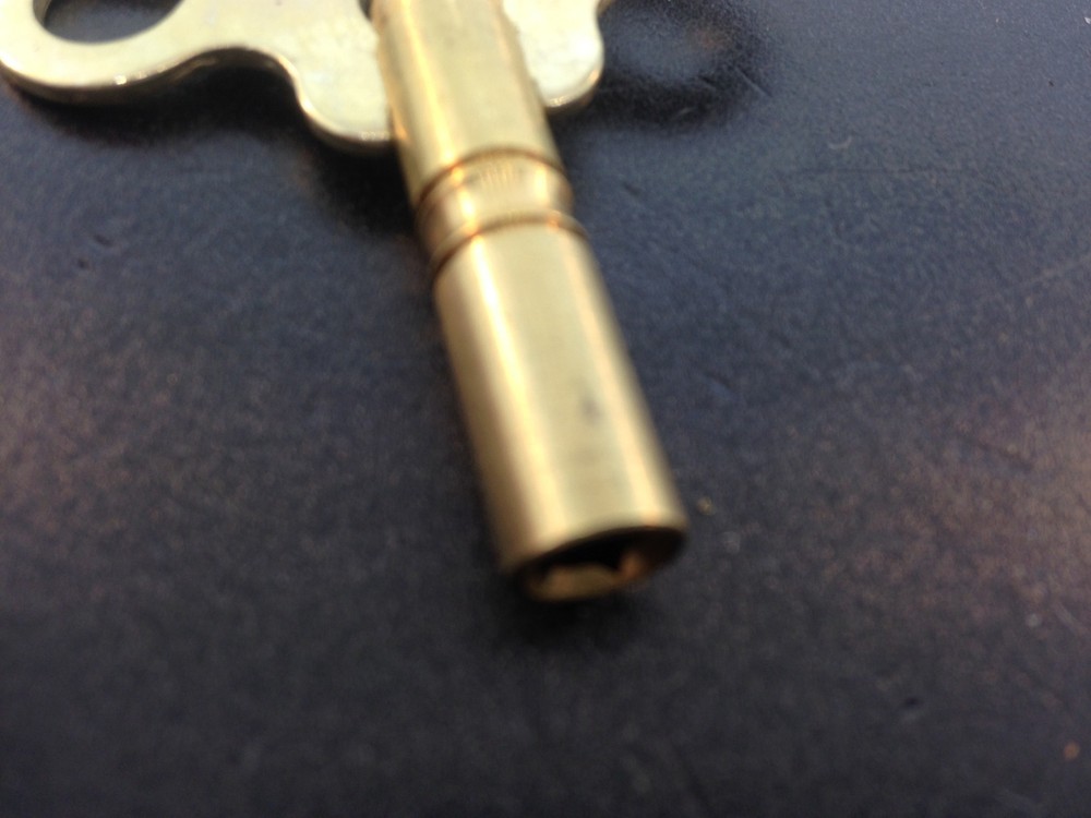Clock Key Size 7/3 Brass Double End