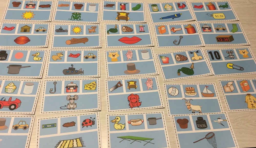 Rhyming Words Activity Kit