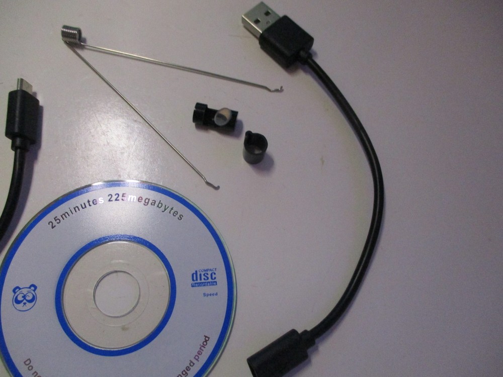 2in1 Borescope Endoscope 6LED Inspection Scope Camera For Android Cell Phone/PC