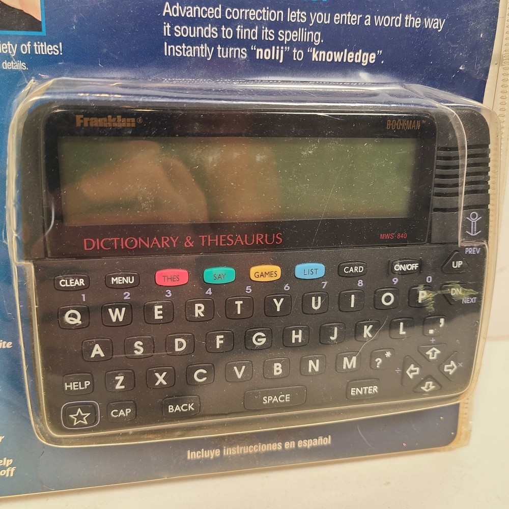Franklin Speaking Merriam Webster Dictionary,MWS-840PLUS
