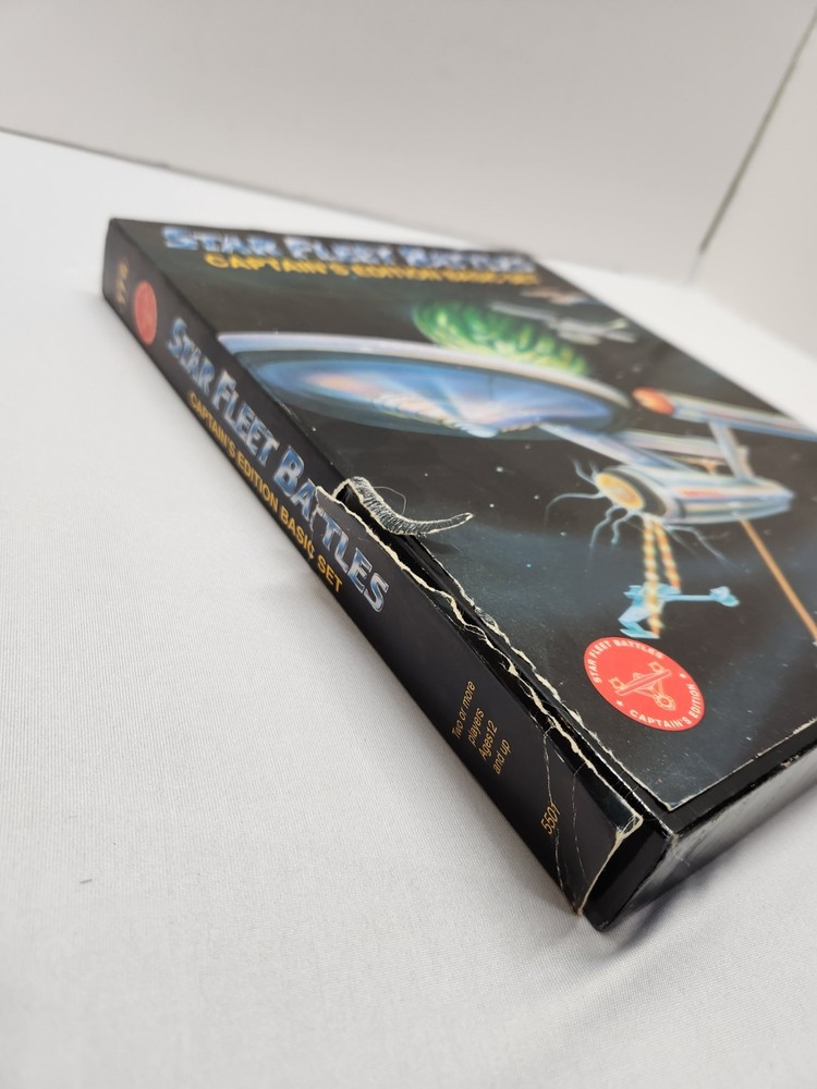 Star Fleet Battles Captains Edition Basic Star Trek Task Force complete Unpunch