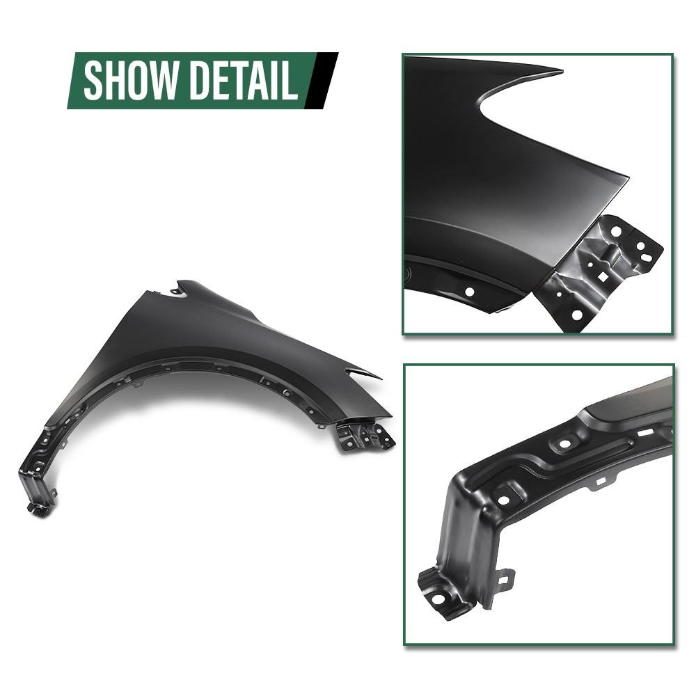 Fender Front Driver & Passenger Side Fit For 2013 2014 2015 2016 Buick Encore