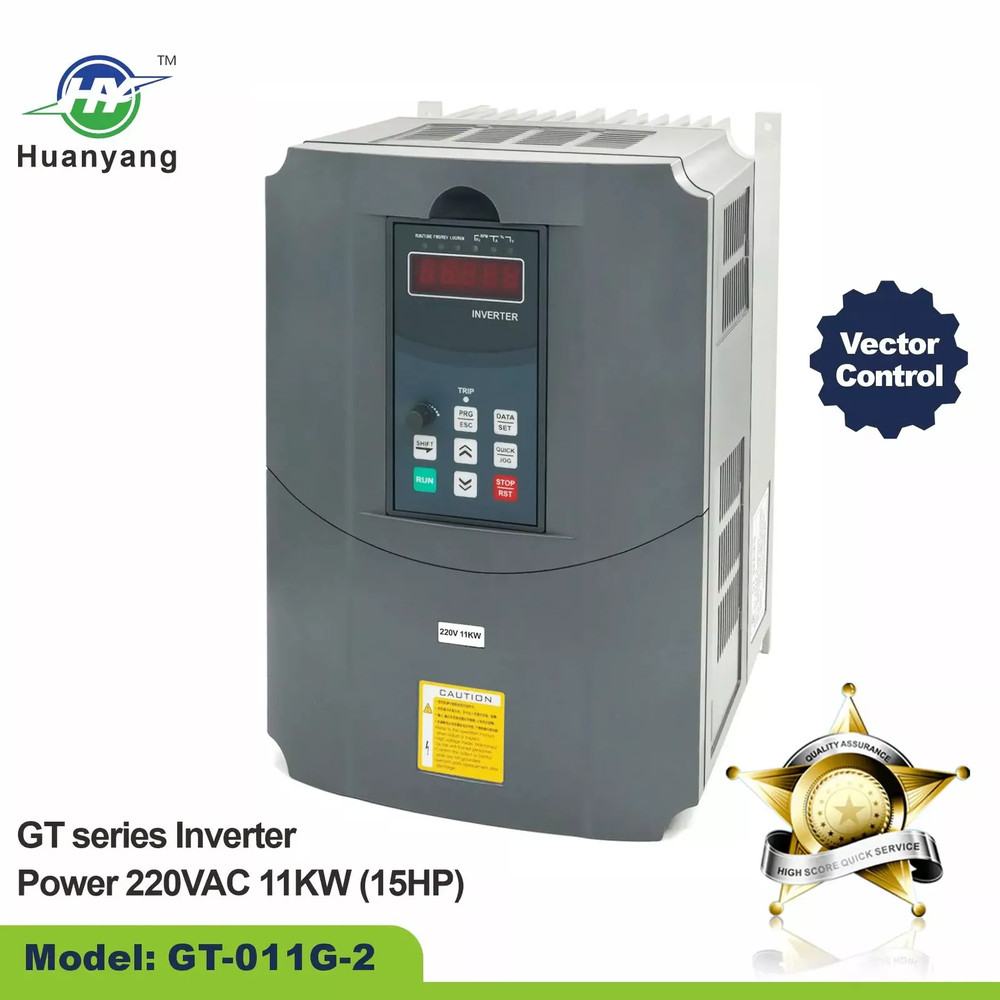 CNC VFD 11KW 220V Variable Frequency Drive Inverter Single Phase To Three Phase