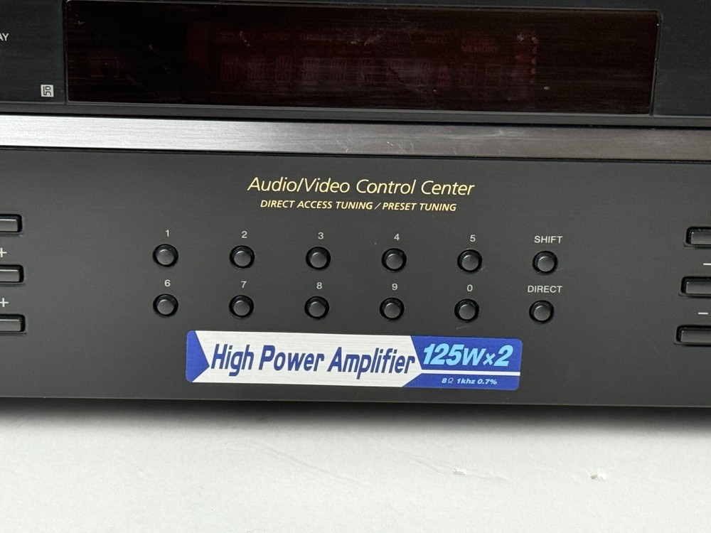 Sony STR-DE197 Receiver Amplifier Tuner Stereo Sound Powers On-Untested