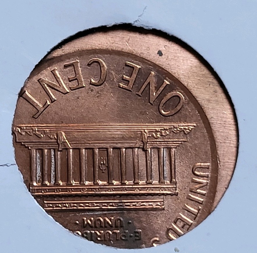 LINCOLN MEMORIAL CENT ERROR Off STRUCK 2000 PENNY