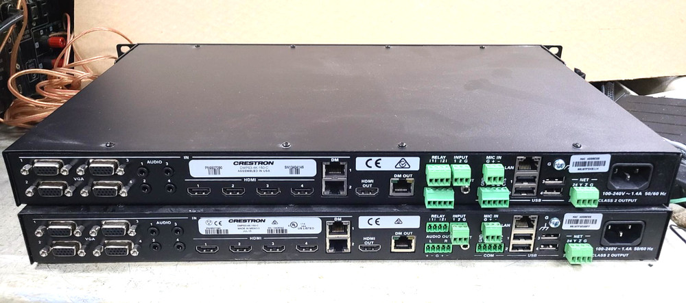2X, CRESTRON DMPS3-4K-150-C Presentation System DMPS3-4K-150-C