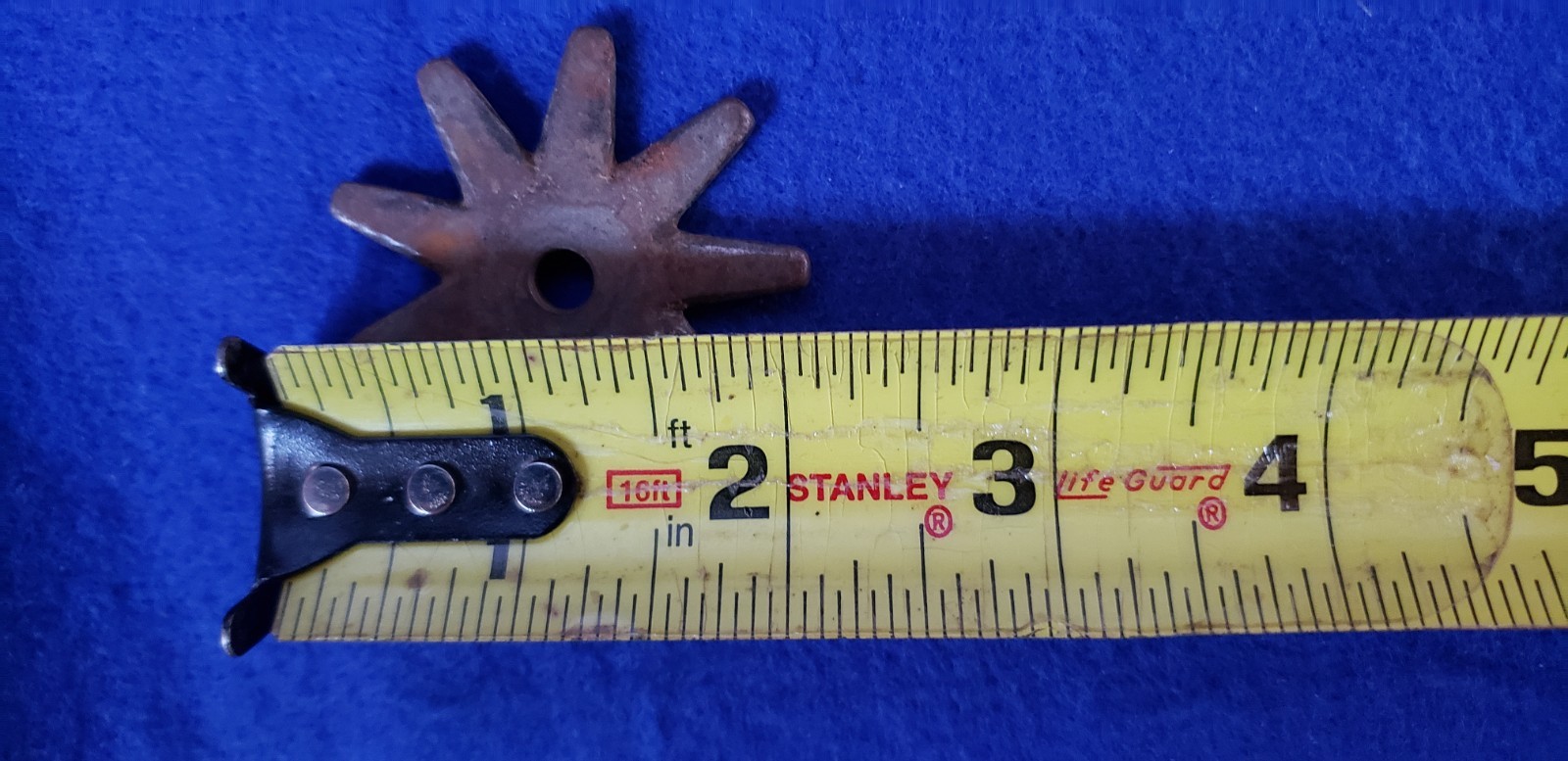 Briddle Rosettes (3) pair of spur rowels