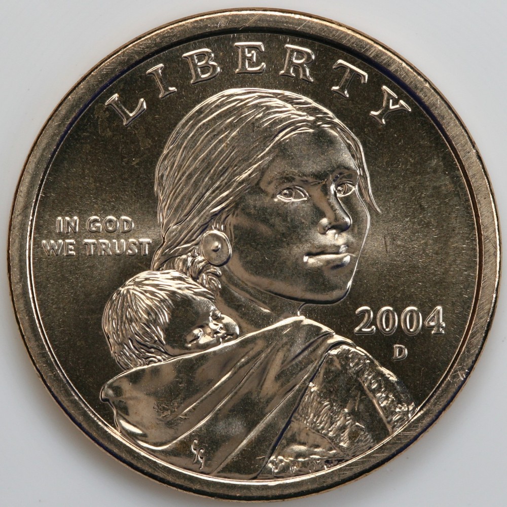 2004 D Gem BU Sacagawea Dollar DL04-94D