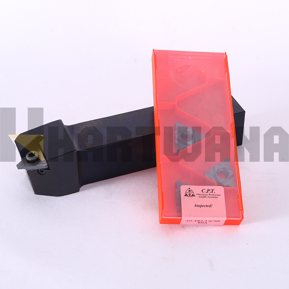 3ACME 29 Degree Indexable Threading Inserts Trapezoidal Turning Tool Holder 32mm