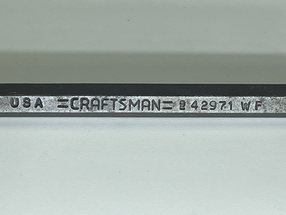 Craftsman Tool 1/4" Cold Chisel 942971 WF USA