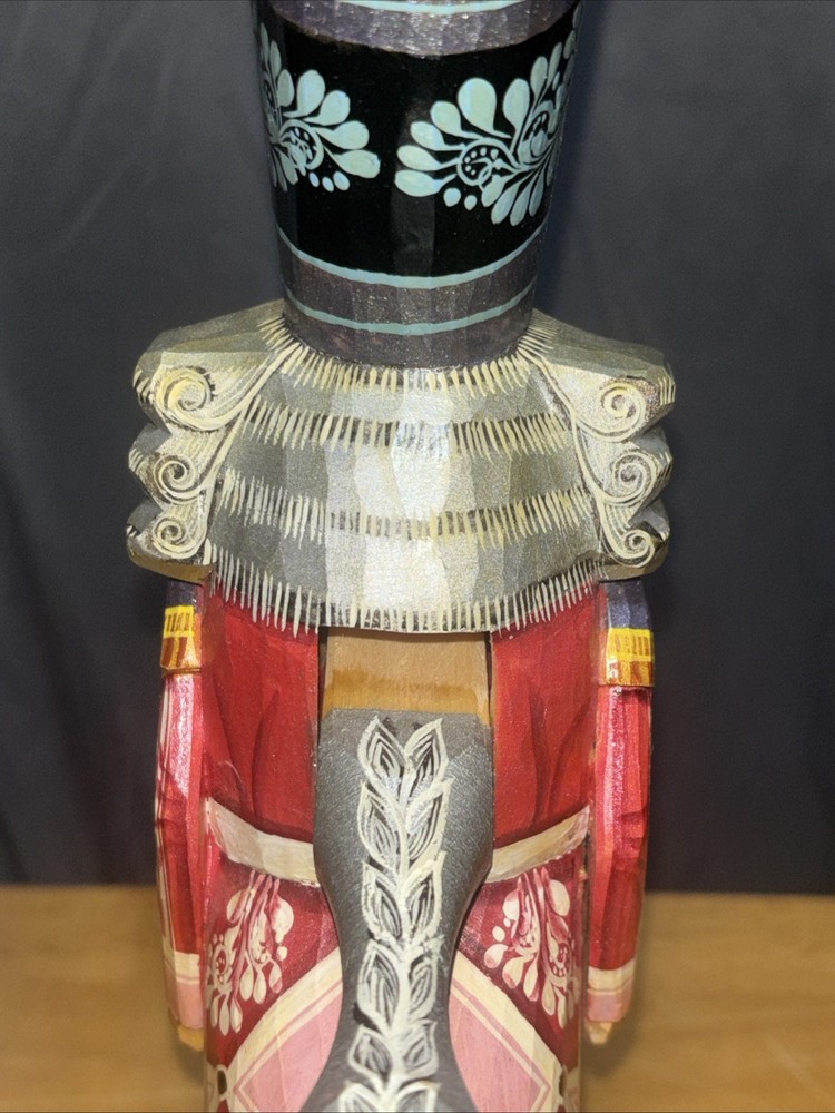 G. DeBrekht Masterpiece Collection Hand Carved Painted Nutcracker Signed Number