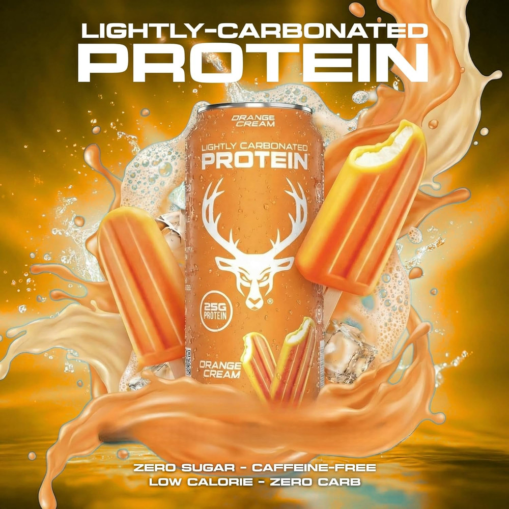 Lightly Carbonated Protein Soda | 25G Whey Isolate - Zero Sugar, Low Calorie, Ca