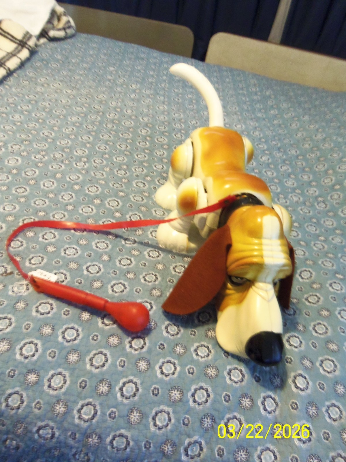 24" Ideal Gaylord The Pup Walking Dog Toy Bassett Hound Beagle