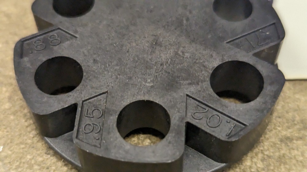 Lee Auto Disk powder measure inserts, C