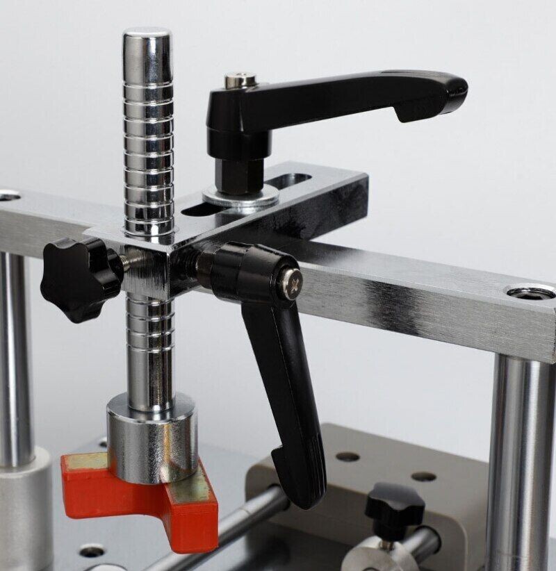 Bench-Top Type Picture Frame Underpinner Desktop Pneumatic Nail Angle Machine
