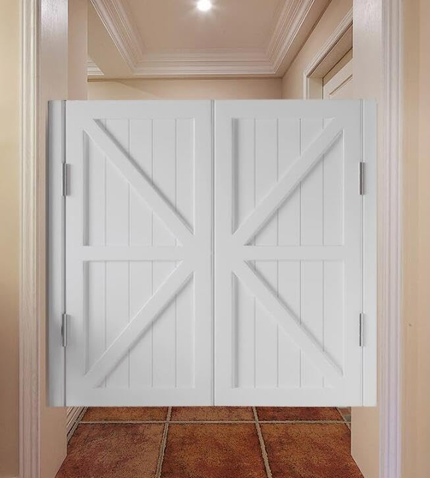 Swinging Doors Cafe Doors, Interior Solid Wood Swing Door, Saloon Cafe Doors,...