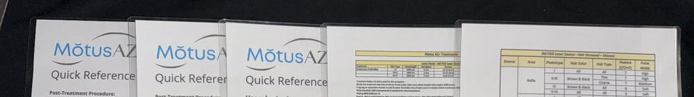 Deka Motus AZ+ Quick Reference Guide