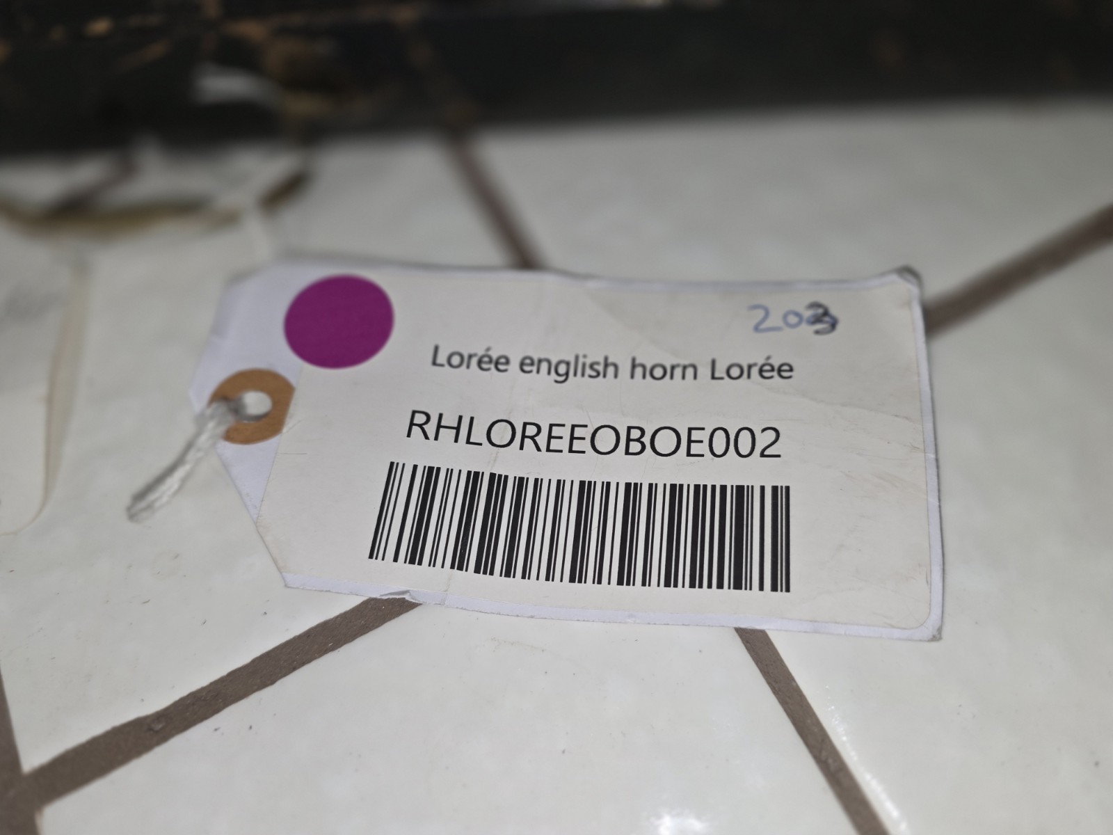 F. Loree English Horn. Triebert System 3 Palisander Wood. No SN Very Early Rare