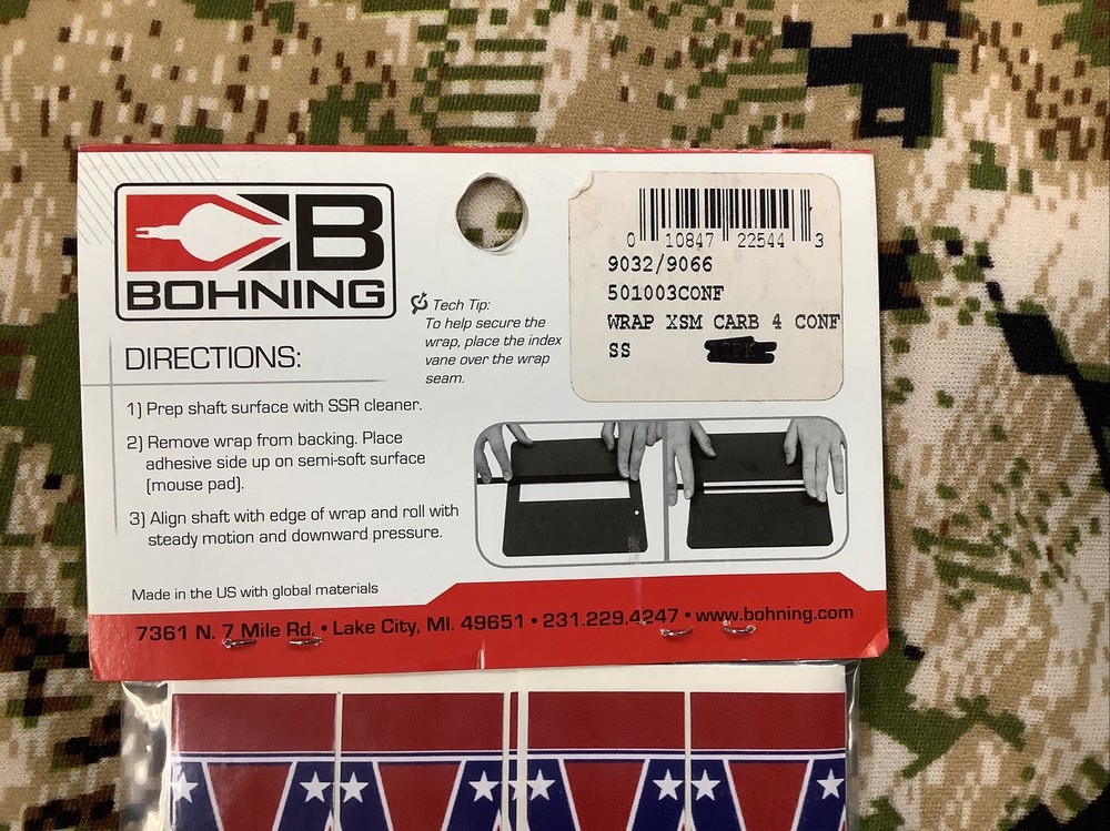bohning Archery Arrow Wraps 4 Inches Extra Small 12 Pack