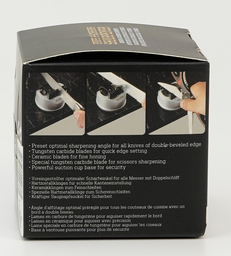 Kitchen Knife Scissors Sharpener Sharpening Tool for Straight & Serrated Knives