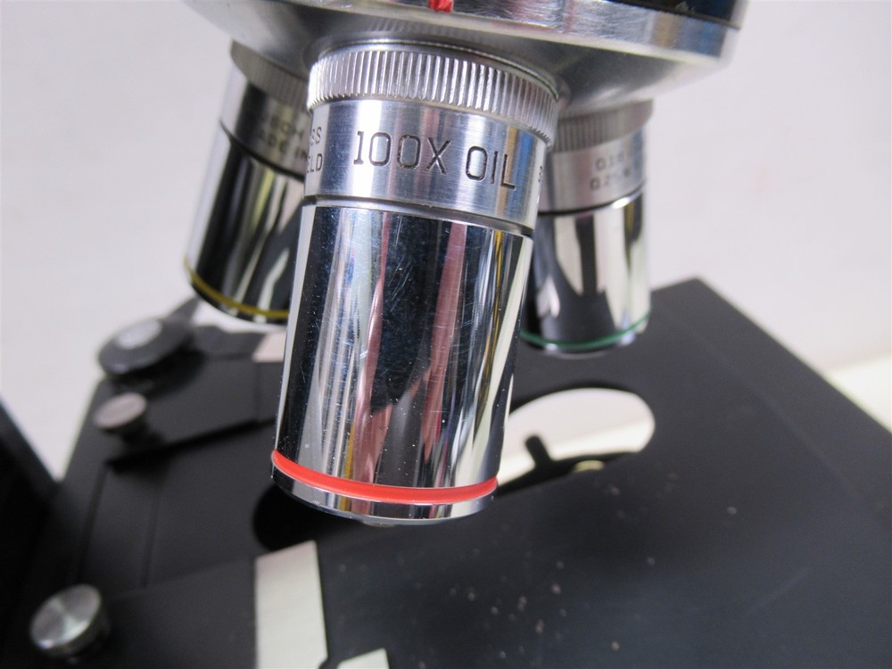 Bausch & Lomb Microscope Dynazoom Monocular Dynoptic Photomonocular Flat Field