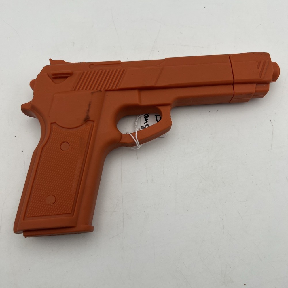 Practice Training Pistol Gun Polypropylene Rubber Dummy Glock Self Defense (B)