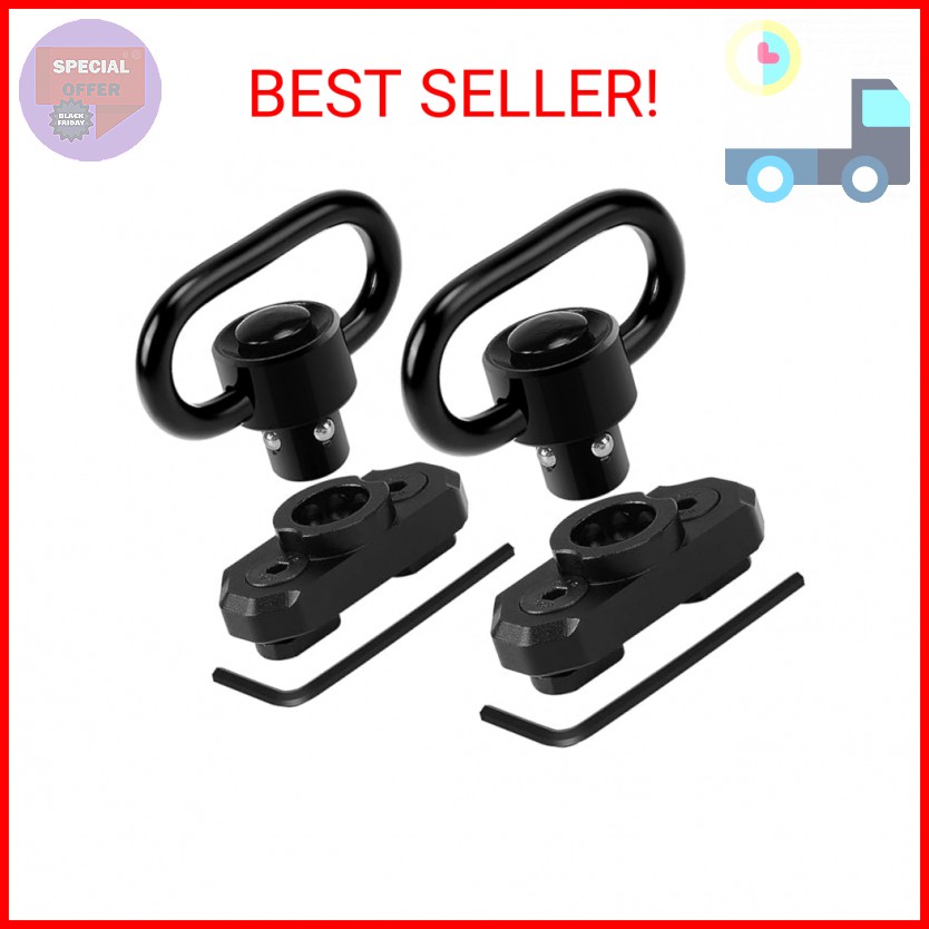 REERON 2 Point Sling & Mloc Sling Mount - Adjustable Extra Long Two Point Tradit