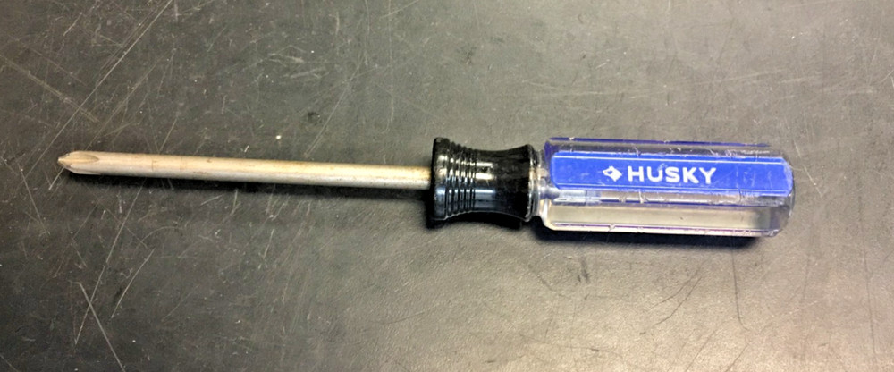 PHILLIPS SCREWDRIVER, HUSKY #2 681-410 V HD, USA