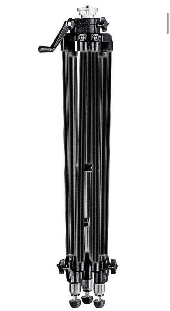 Manfrotto 028B Camera Tripod 3-Section TRIMAN CAMERA TRPD BLK W/O HD