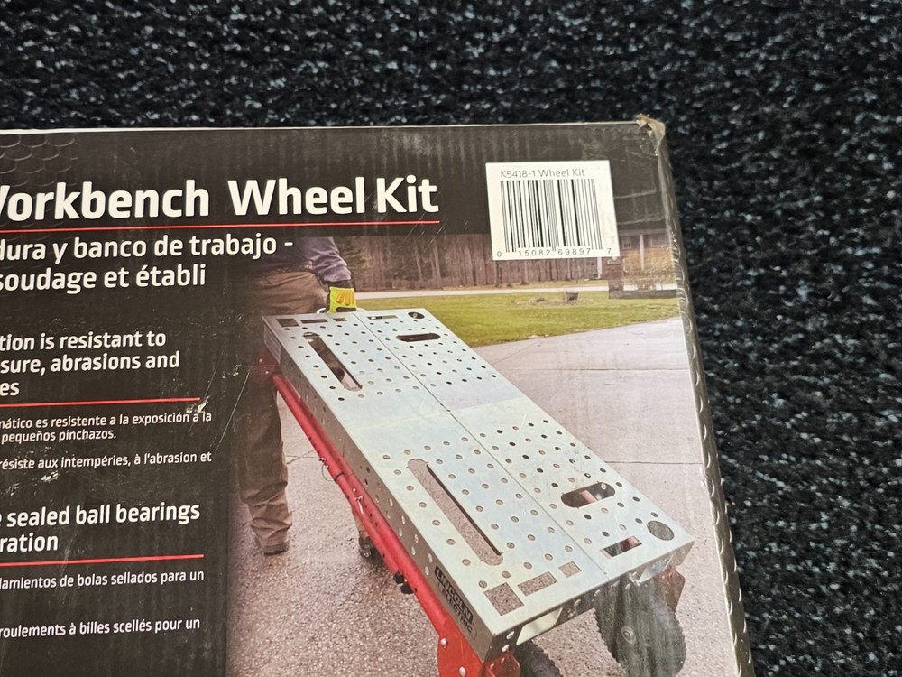 Lincoln Electric K5418-1 2-Wheels for Welding Table & Work Bench
