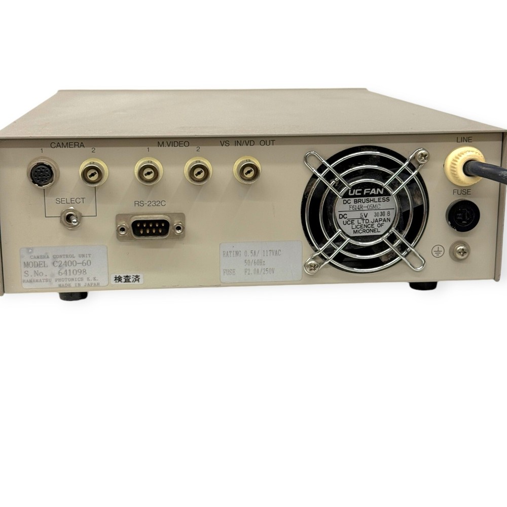 Hamamatsu C2400 Microscope Camera Controller C2400-60 Made in Japan