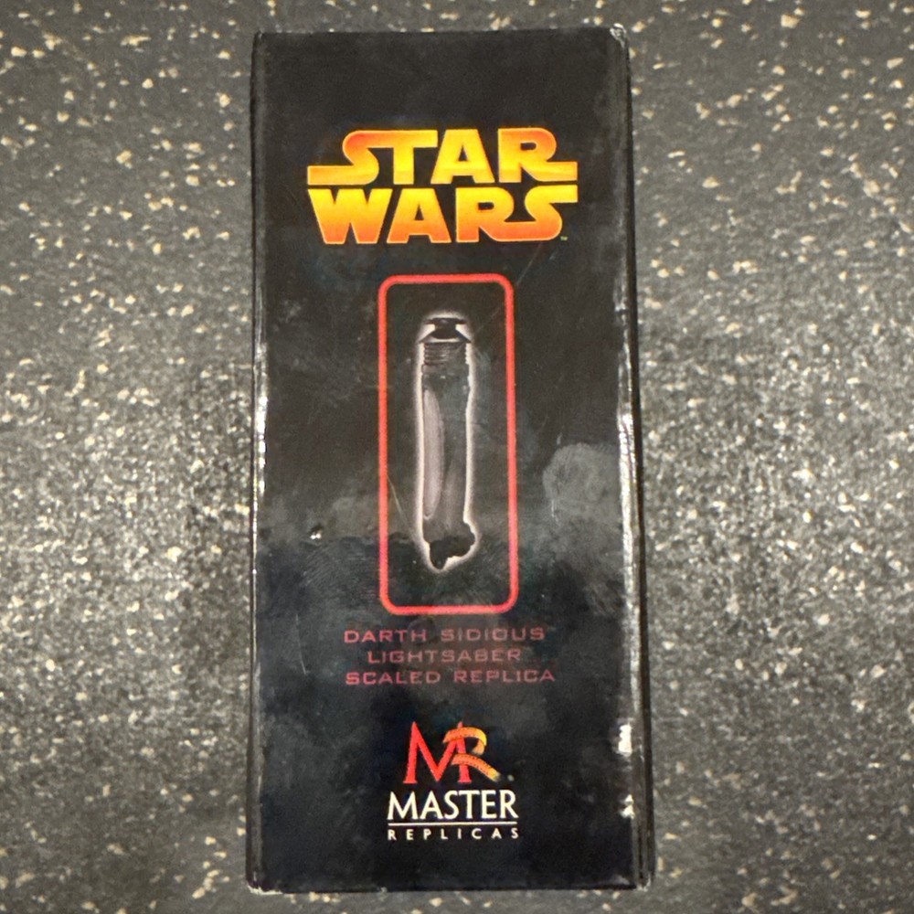 Master Replicas Star Wars Darth Sidious Lightsaber .45 Scale SW-324