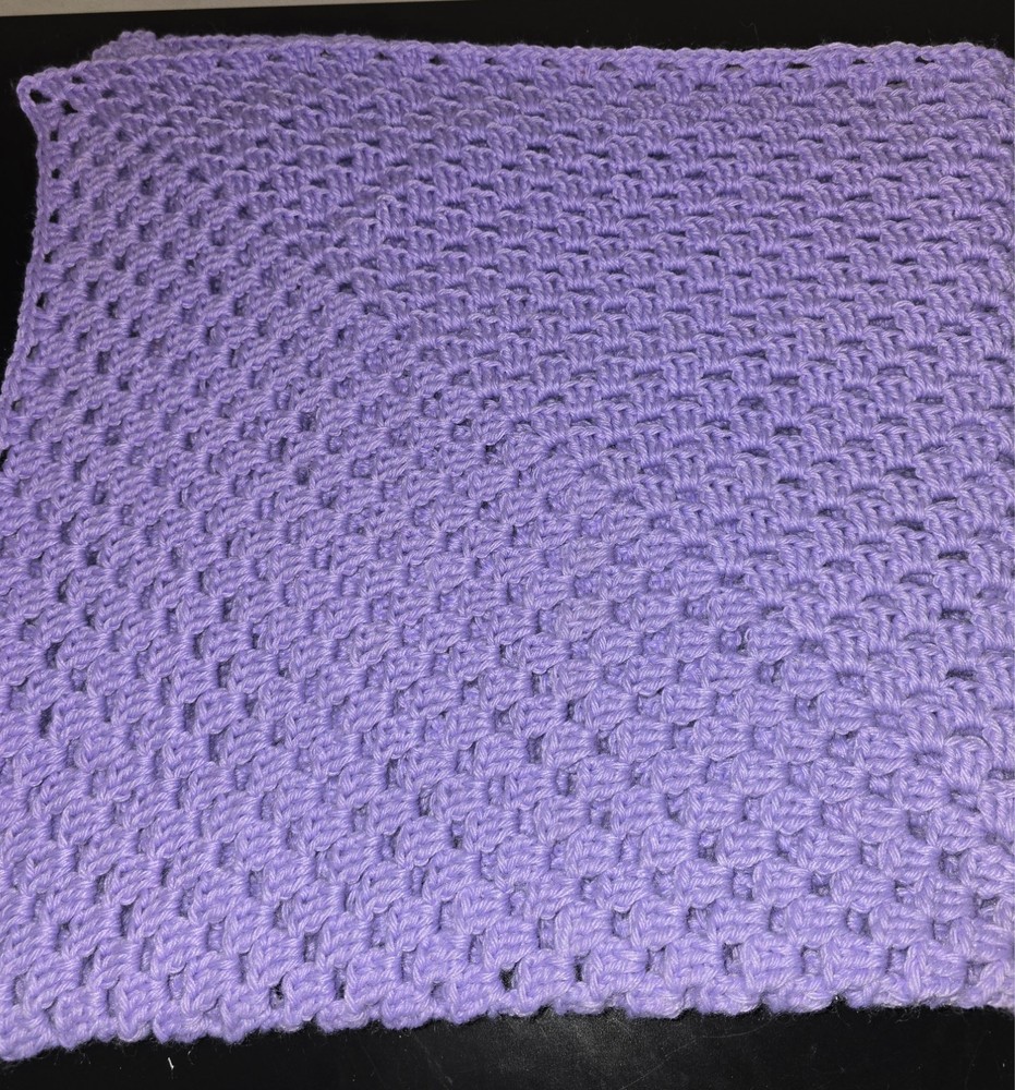 Handmade Crochet Throw Blanket