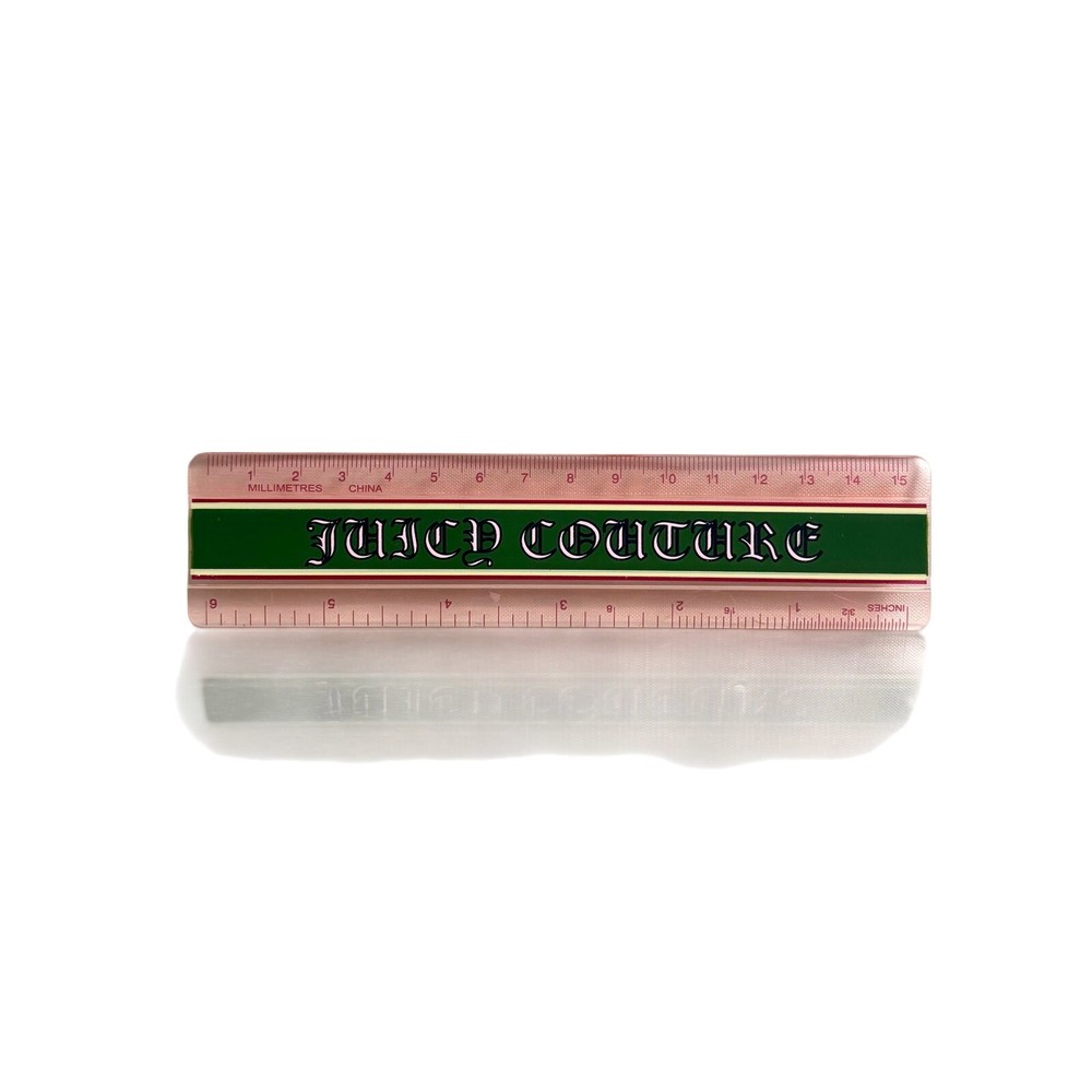 Juicy Couture VTG 6” Plastic Ruler