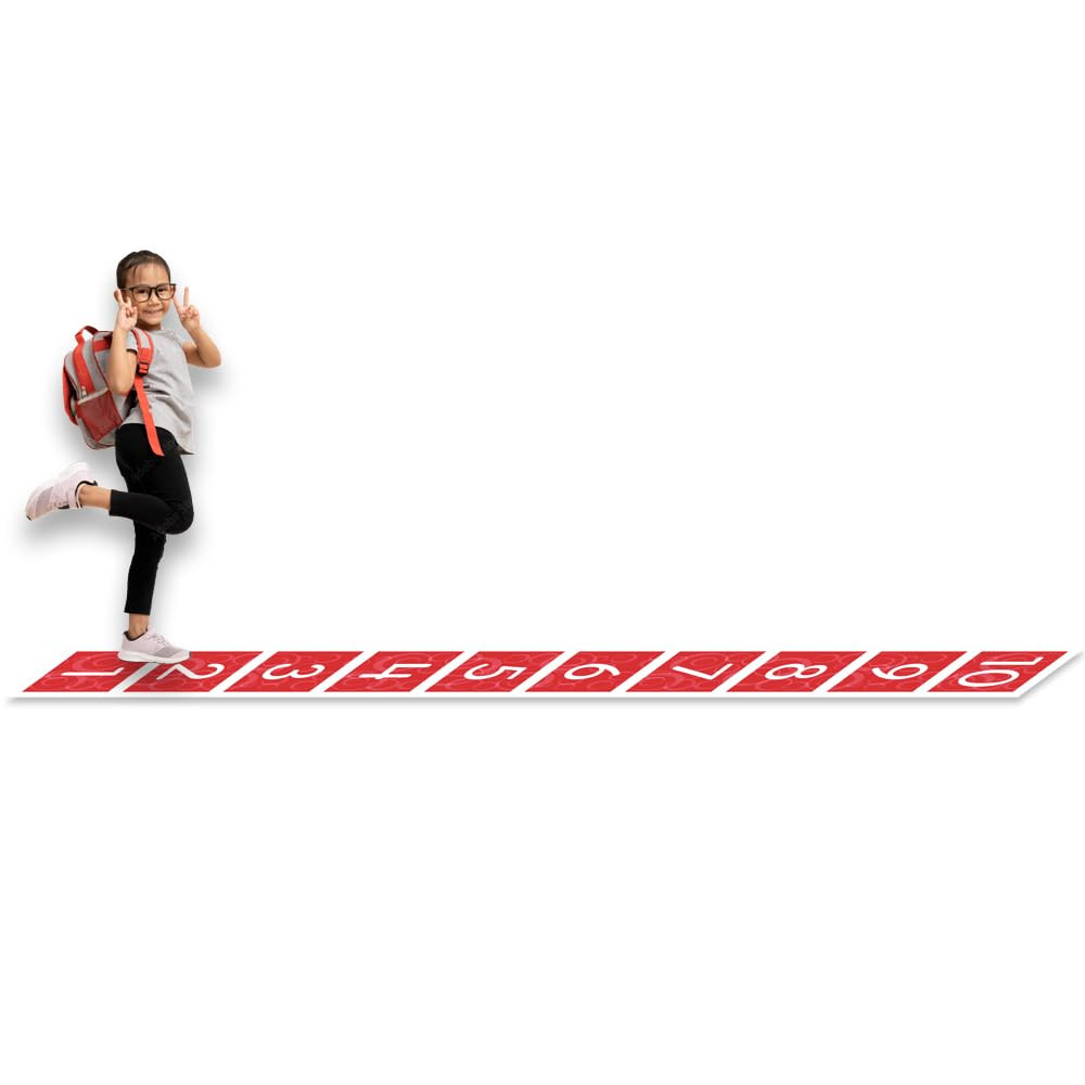 Educational Resources Number Path Floor Mat