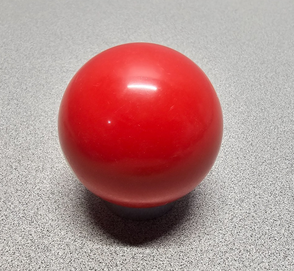 VTG Replacement Billiard Pool Ball 2 1/4" Diameter Standard # 3 Solid Red*