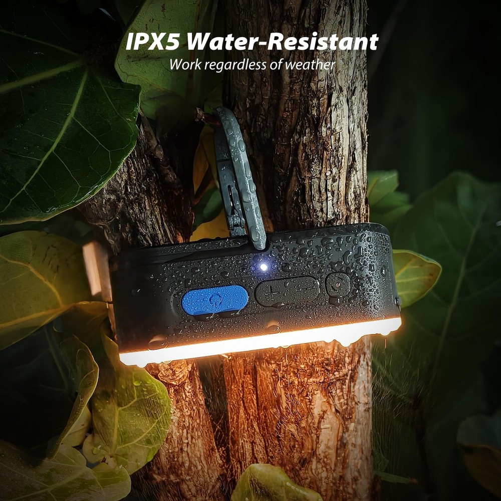 Motion Sensor Camping Lights,Rechargeable Camping Lantern, Portable Hanging T...