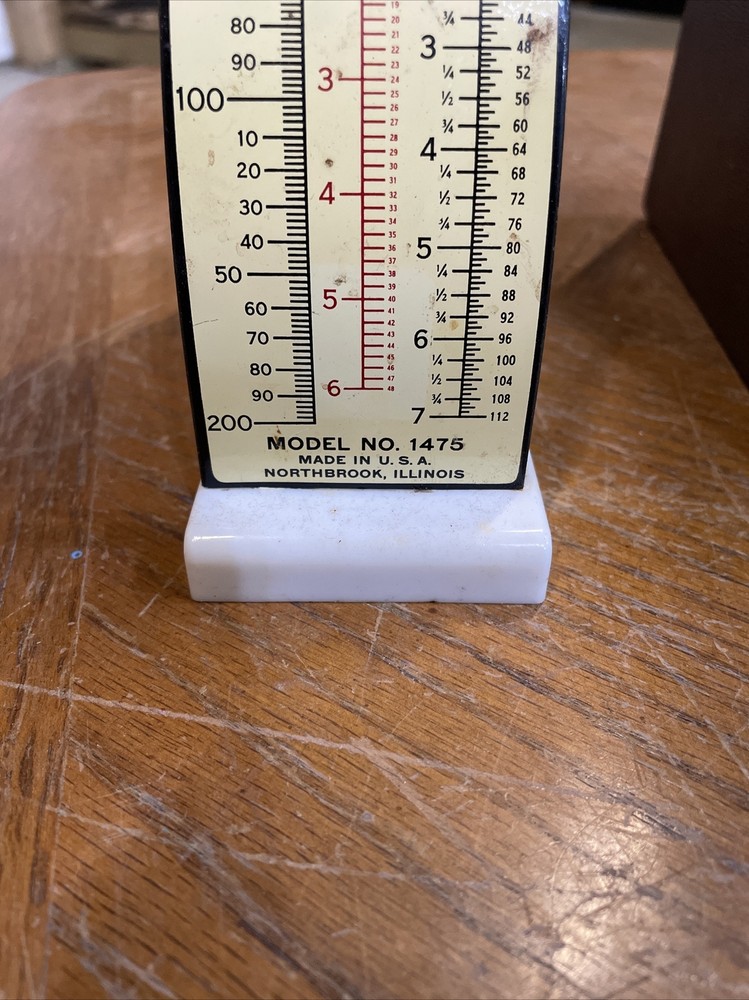 Vintage Hanson Scale With Case, Model 1475